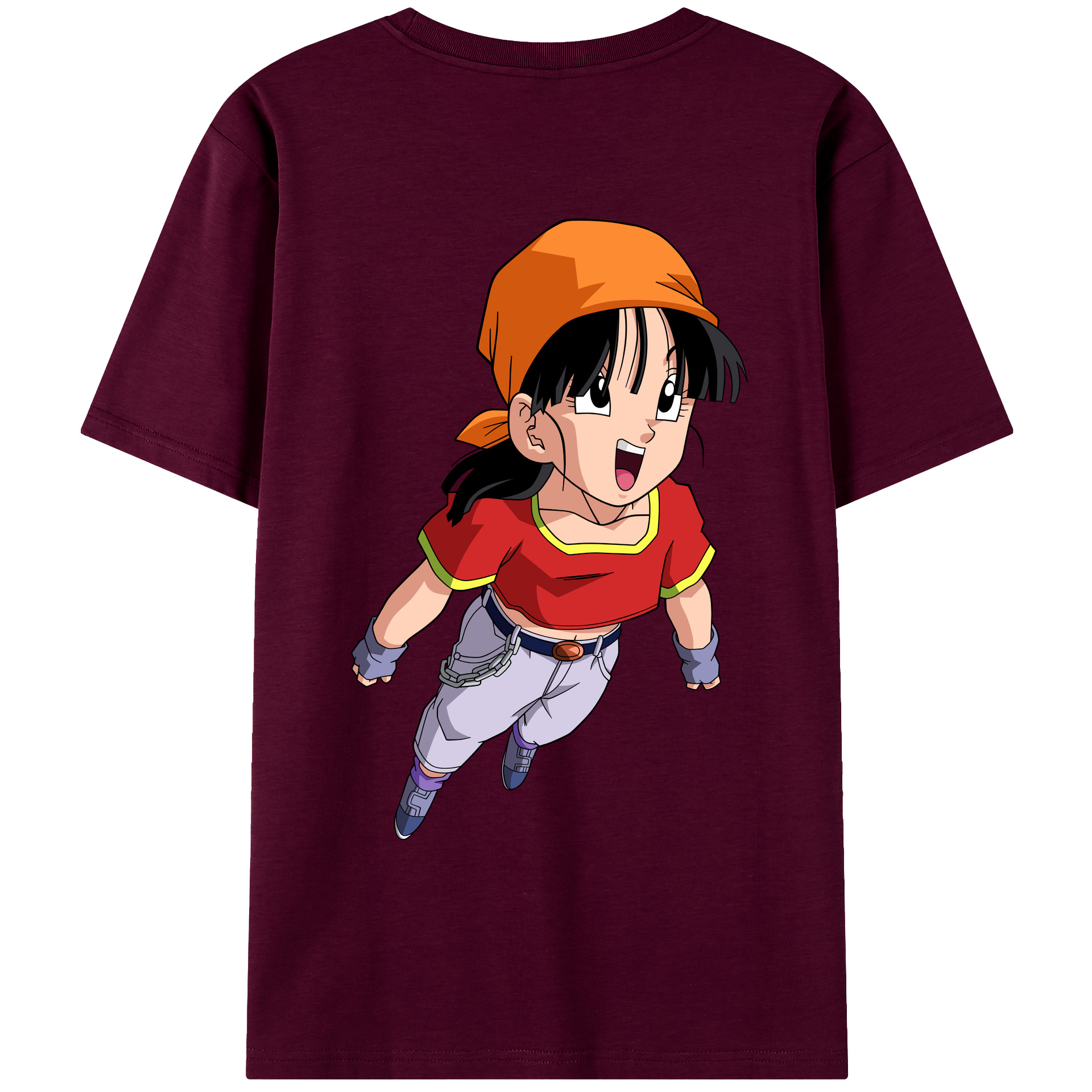 （画像用） ドラゴンボール パン DRAGON BALL Pan レディース半袖Tシャツ(バックプリント)